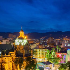 Medellin, Antioquia, Colombia. June 20, 2019. View of the Antioq